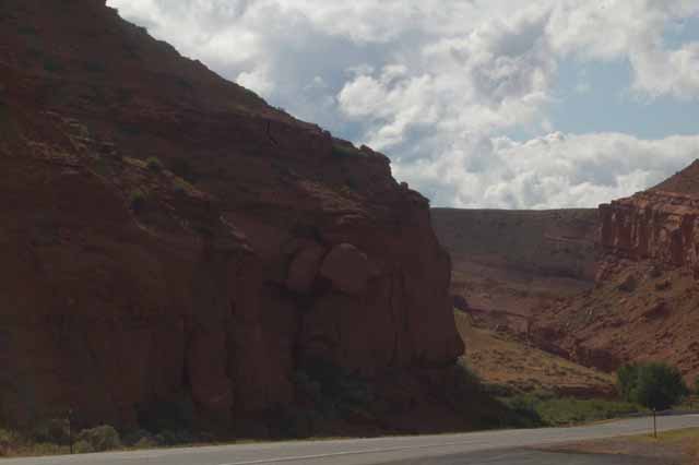 along Highway 287 entering Dubois from the east